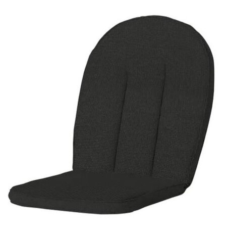 tuinkussen Kettler Comfort Prince Rib 105 x 48 cm zwart