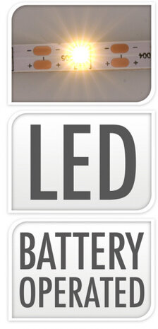 led-strip zelfklevend 90 led&#039;s 300 cm witlicht