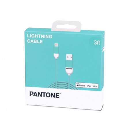 lightning-usb-kabel 100 cm nylon turquoise