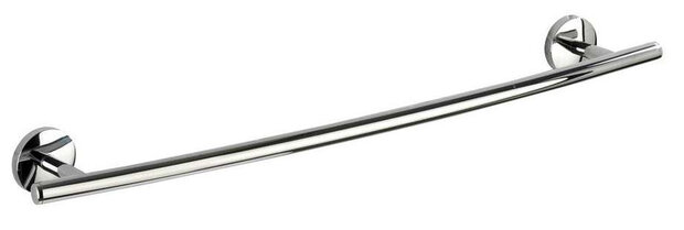 handdoekenhouder Cuba 58 x 5 x 9 cm staal zilver