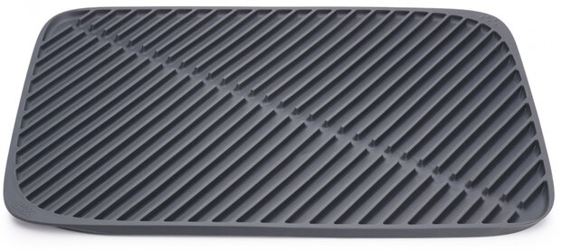 afdruipmat Flume 43,5 x 31,5 x 0,9 cm rubber grijs