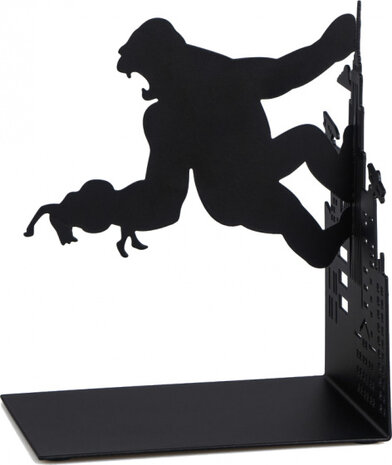 boekenstandaard Kong 14 x 10 x 17 cm staal zwart