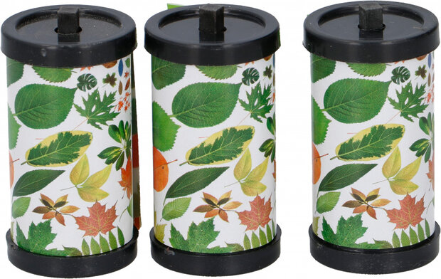 vliegenstrips honinggeur 75 cm wit/groen 3 stuks
