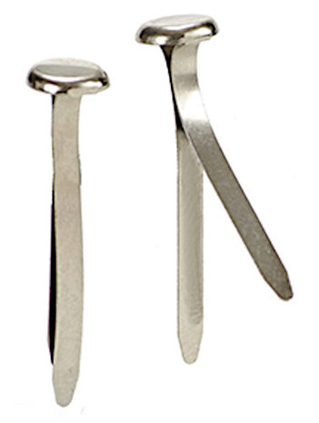 splitpennen staal zilver 20-delig