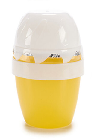 luchtverfrisser citronella 14 x 9,5 cm geel 2 stuks