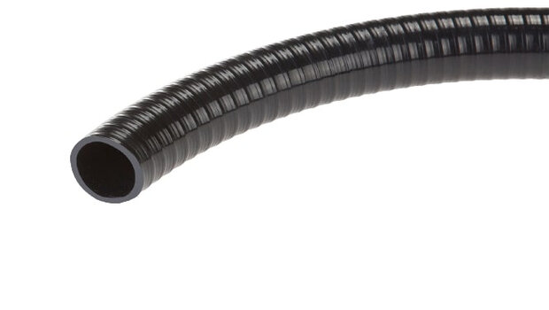 filterslang 20 mm x 50 m zwart