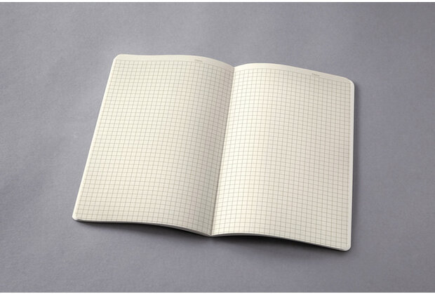 schrift Conceptum A4 softcover geruit zwart 64 bladzijden