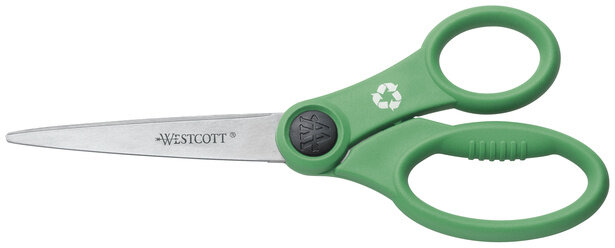 kantoorschaar microban KleenEarth 18 cm RVS groen