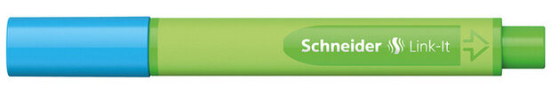 fineliner Link-It 0,4 mm rubber groen/blauw