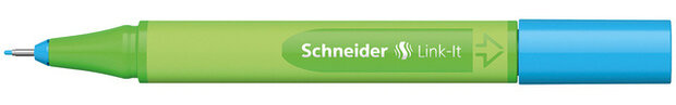 fineliner Link-It 0,4 mm rubber groen/blauw