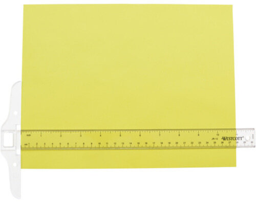 T-liniaal 30 cm transparant