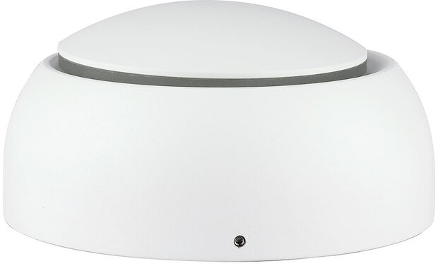 wandlamp VT-757 led 14 x 6,5 cm 5W 4000K aluminium wit&nbsp;