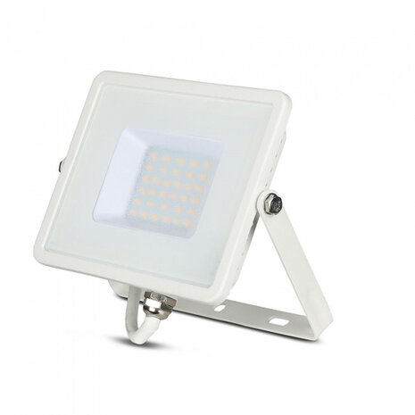 schijnwerper VT-30 17,8 cm 30W 4000K aluminium wit