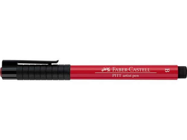 fineliner Pitt Artist B 121 kersenrood