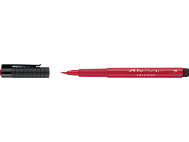 fineliner Pitt Artist B 121 kersenrood