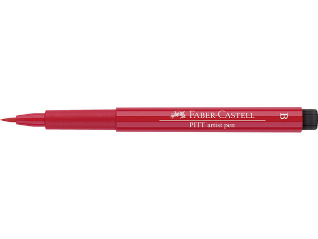 fineliner Pitt Artist B 121 kersenrood