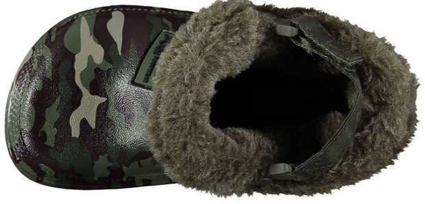 tuinklompen jongens rubber/imitatiebond groen mt 31-32