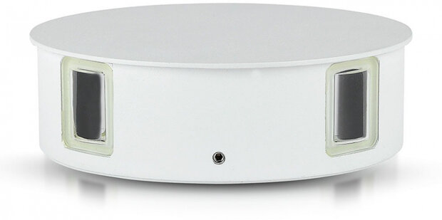 wandlamp VT-706 4W 4000K 440lm IP65 15 cm aluminium wit