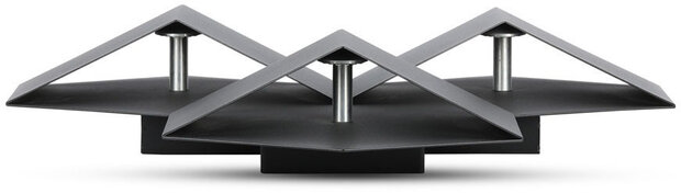 wandlamp VT-709 9W 4000K 990lm 44 x 33,5 cm IP20 zwart