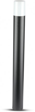 paallamp VT-7618 8 x 80 cm GU10 aluminium 35W IP54 zwart
