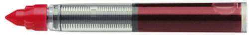 rollerbalpenvulling 852 6 cm rood 5 stuks