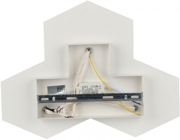 wandlamp VT-709 44 x 33,5 cm aluminium 9W 3000K 990lm