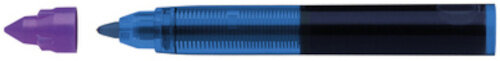 rollerbalpenvulling One Change 6 cm paars 5 stuks