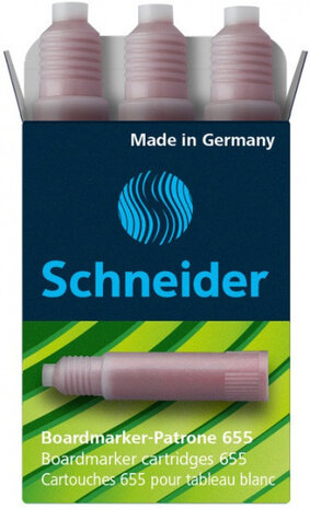 inktpatronen 655 boardmarker Maxx 110 rood 3 stuks