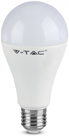 ledlamp VT-2315 A65 E27 15W 6400K 160lm IP20 wit