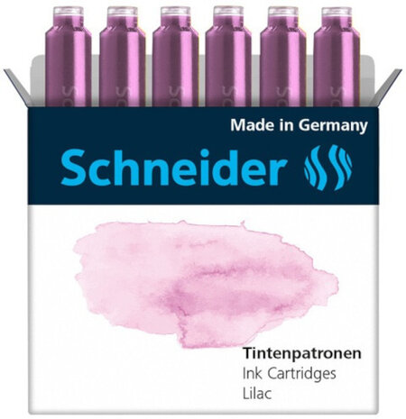 inktpatronen kogelsluiting 8 cm lila 6 stuks