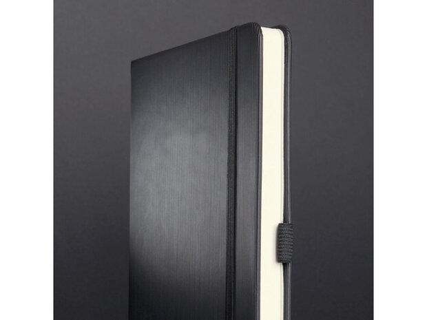 notitieboek Conceptum A6 gelinieerd hardcover zwart