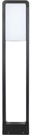 padverlichting Bollard VT-33 led 10W 6400K IP65 zwart