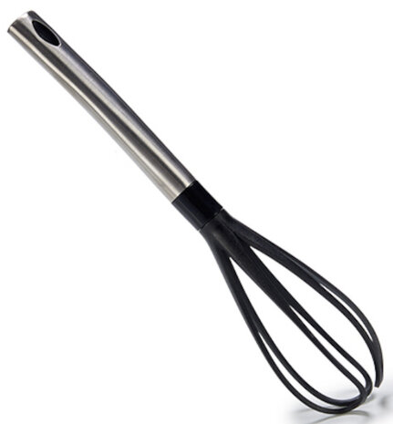 garde 31 x 6 cm nylon/staal zwart/zilver