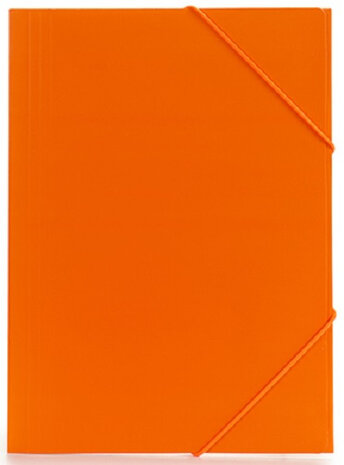portfoliomap 31,5 x 23,5 cm A4 polypropyleen oranje