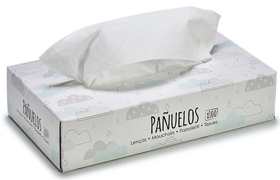 tissues papier 3-laags wit 100 stuks
