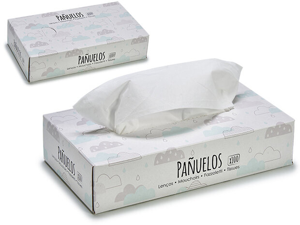 tissues papier 3-laags wit 100 stuks