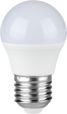 ledlamp VT-245 E27 4.5W 4000K 470lm IP20 wit