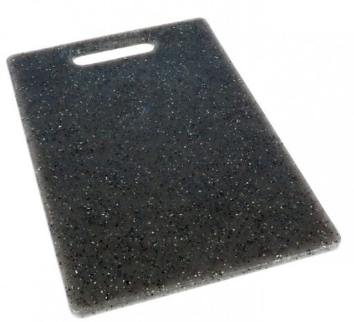 snijplank 30 x 20 x 0,8 cm zwart