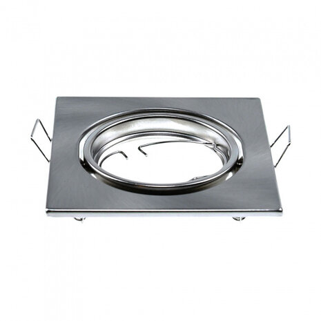 spotfitting VT-817 GU10 35W 82 mm IP20 zilver 2 stuks