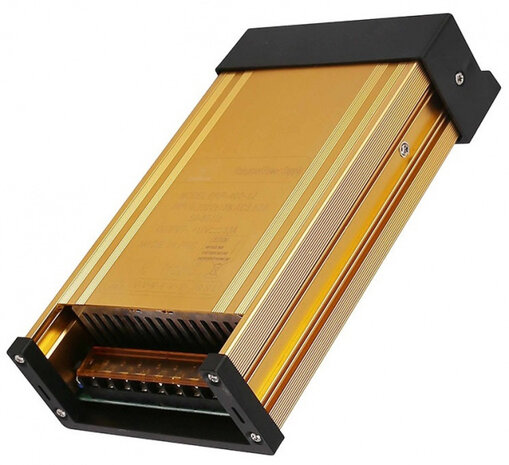 driver VT-21151 led150W 12V IP45 207 x 74 mm staal goud