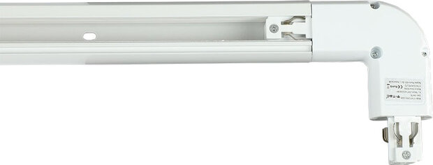 koppelstuk 4 Line Tracks ABS IP20 wit