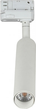 railspot VT-420 22 x 6 cm 3000K 1600lm IP20 aluminium wit