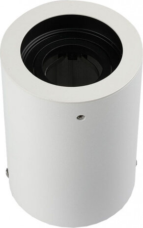 opbouwspot VT-7310 GU10 35W 10 x 14,2 cm aluminium wit