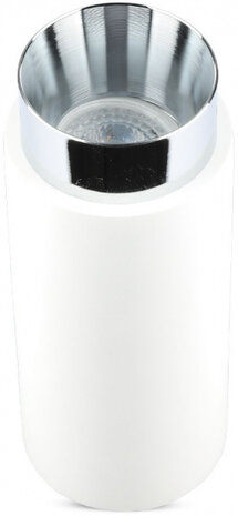 plafondlamp VT-865 GU10 35W 20 x 8 cm staal wit/chroom