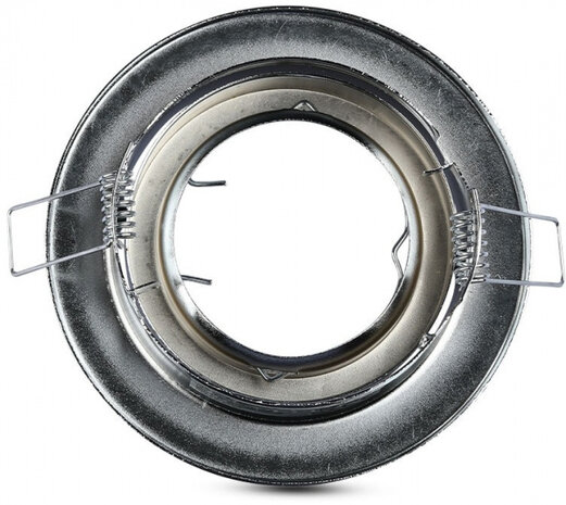 inbouwspot VT-7227 GU10 99 x 31 mm IP20 RVS chroom