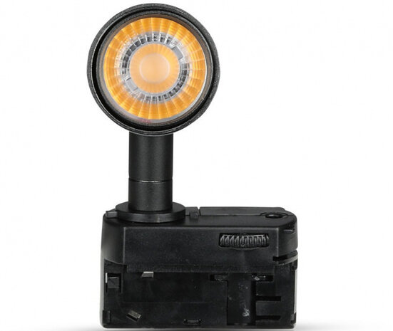 railspot VT-407 led 7W 3000k 420lm IP20 aluminium zwart