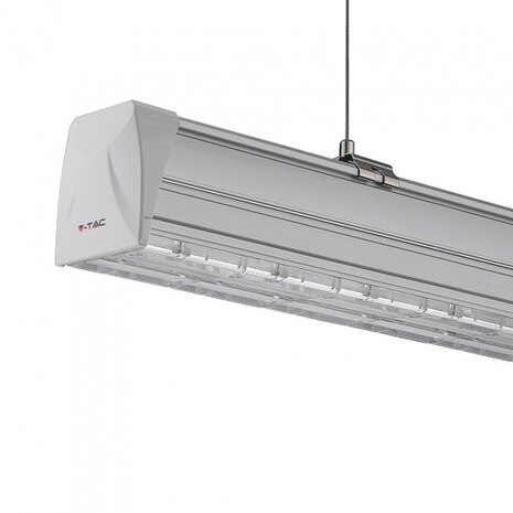 plafondlamp VT-4550D 50W led 4000K 8000lm dimbaar zilver