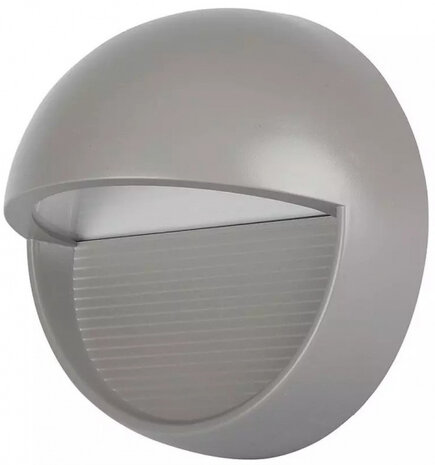 trapverlichting VT-1182 led 3W 3000K 210lm 166 mm grijs