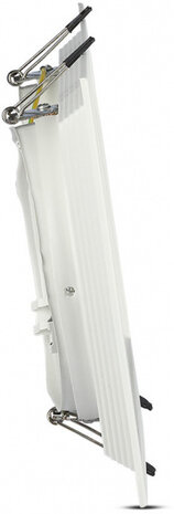 inbouwspot VT-7222 AR111 17,5 cm IP20 aluminium wit