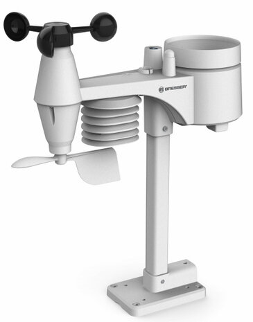 weerstation ClimateScout digitaal 39,3 cm wit 2-delig